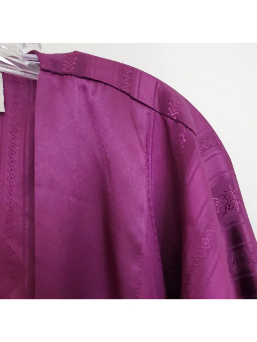 Victoria's Secret vintage gold label in plum